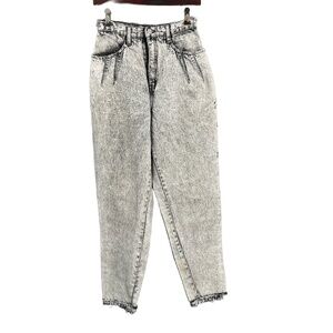 Vintage Brittania Womens‎ Jeans Tapered Leg Acid Wash Distressed Size 8